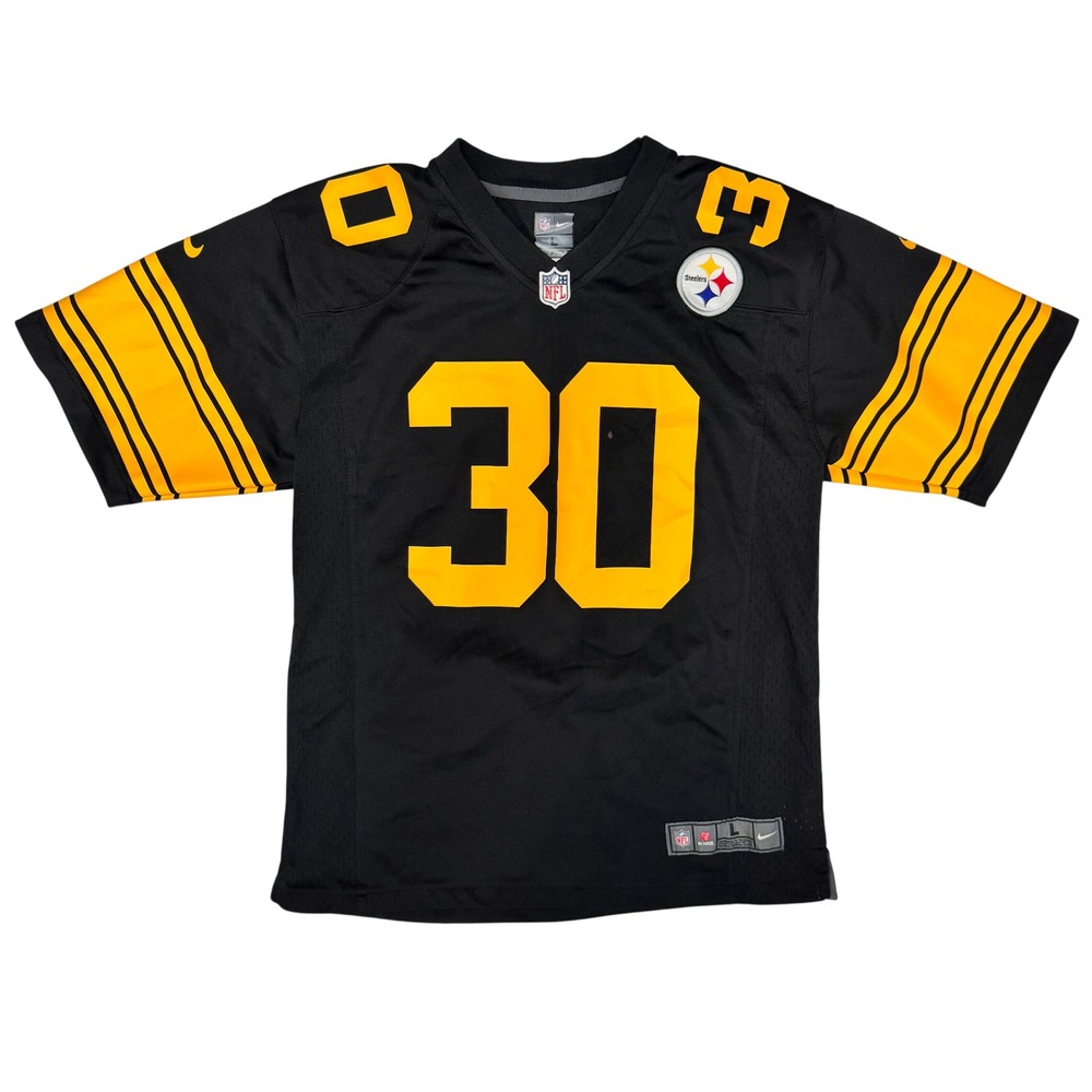 Nike Pittsburgh Steelers James Conner 30 Youth Jersey Black Large 14/16 NFL